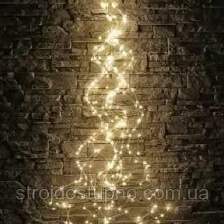 Гірлянда Кінський хвіст, 3м, 600 Led, т.білий 1291 фото